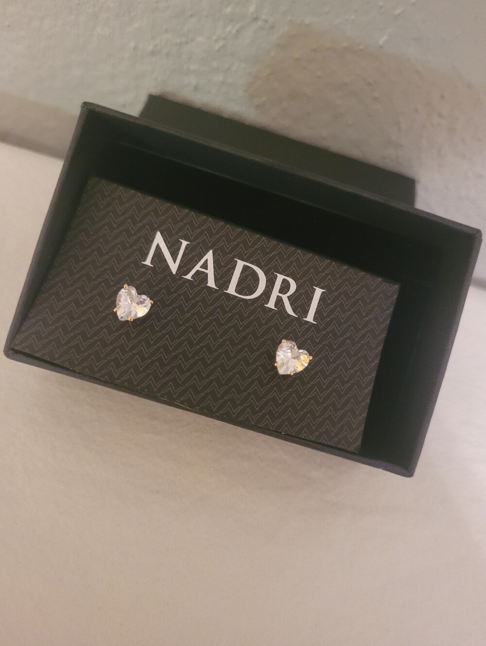 Nadri Heart Studs